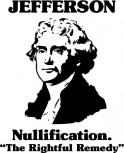 Thomas Jefferson Nullification Tshirt