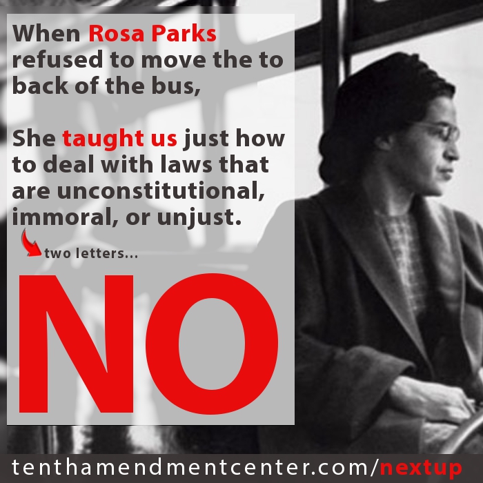 no rosa parks yearbook quote