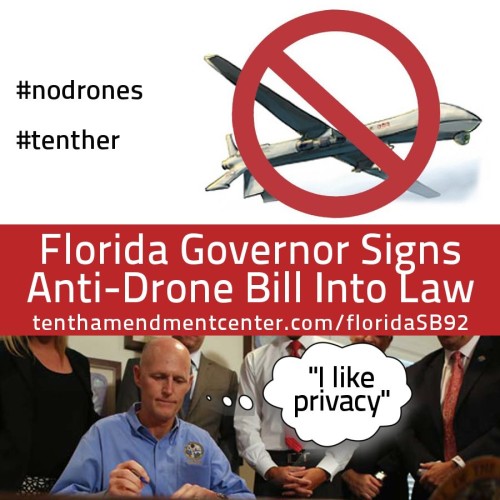 Florida Governor Signs Bill Restricting Drone Use