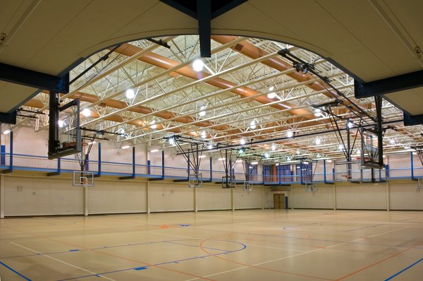 Double Basketball courts