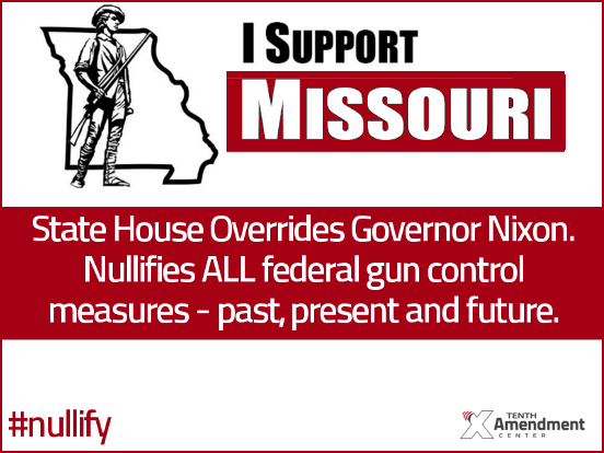 Override: Missouri House Votes to Nullify Federal Gun Control
