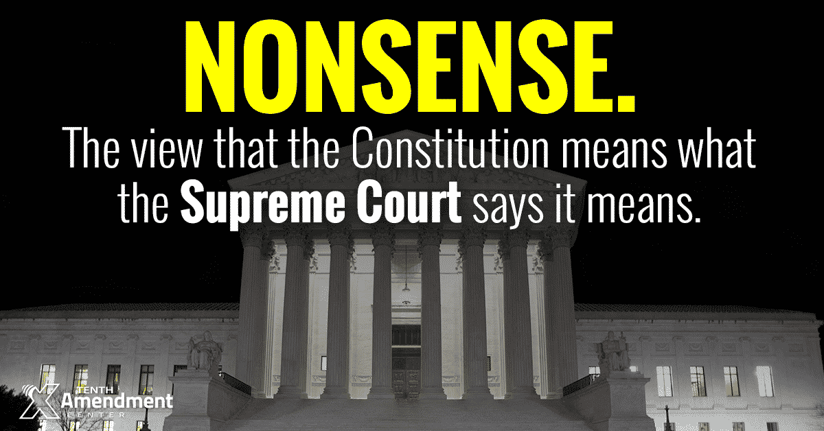 Who Made the Supreme Court King?