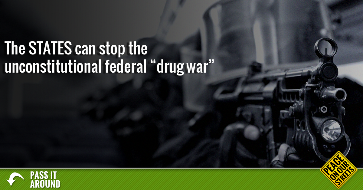 The Legal Basis for States to Withdraw Support for Federal Prohibition