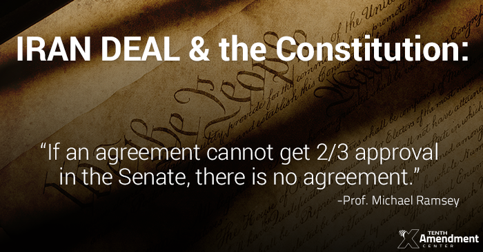 Constitutional Issues in the Iran Deal