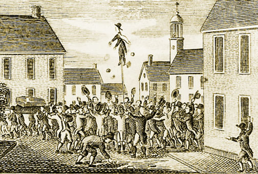 Nullifying the Stamp Act: Government Replaced by the Sons of Liberty