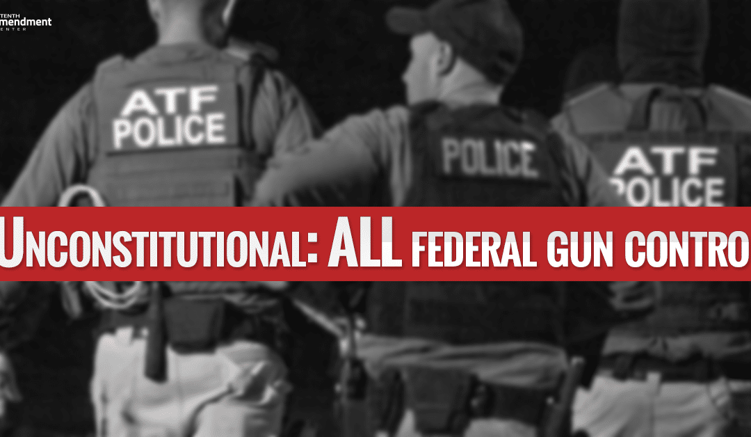 The 2nd is not in Force: An Overview of Federal Gun Control Already on the Books