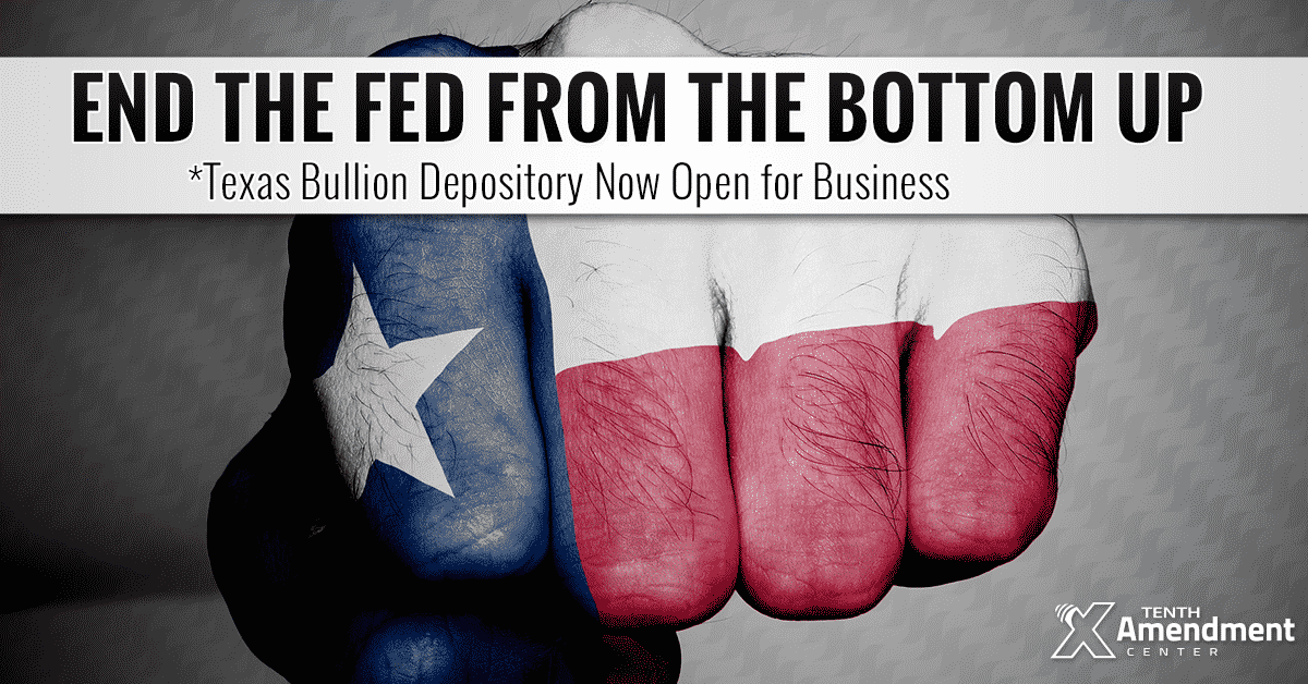 Texas Bullion Depository Open for Business