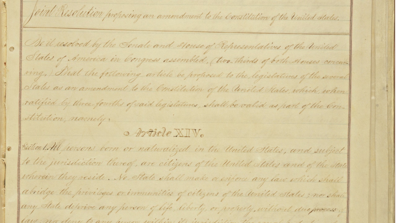 Understanding the Constitution: The 14th Amendment Part II