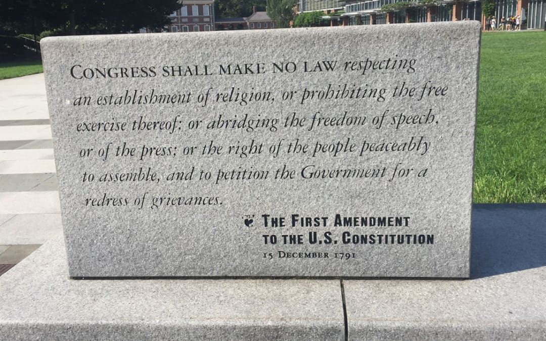 The First Amendment’s Wall of Separation