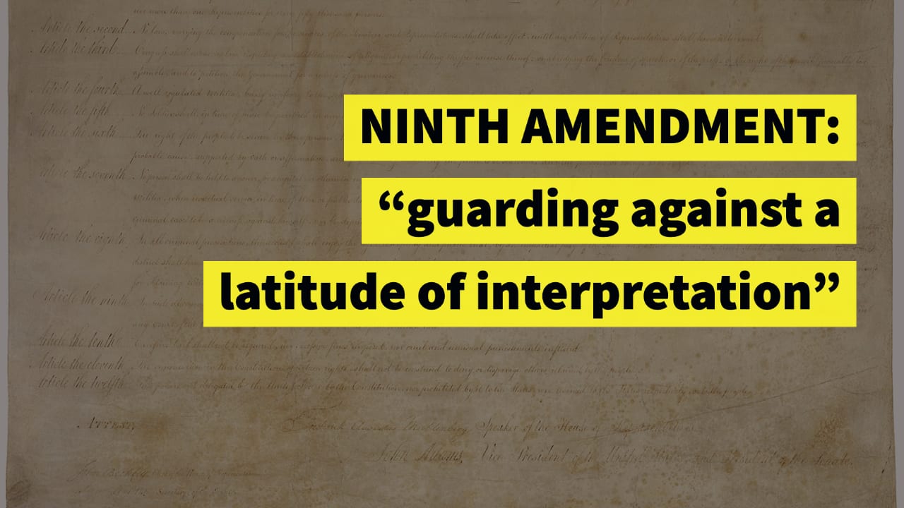 The Ninth Amendment And The Right Of Local Self Government Tenth 