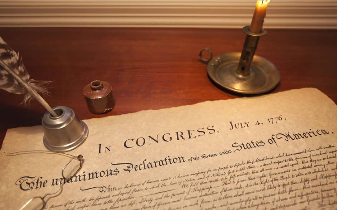 The Values in the Declaration of Independence