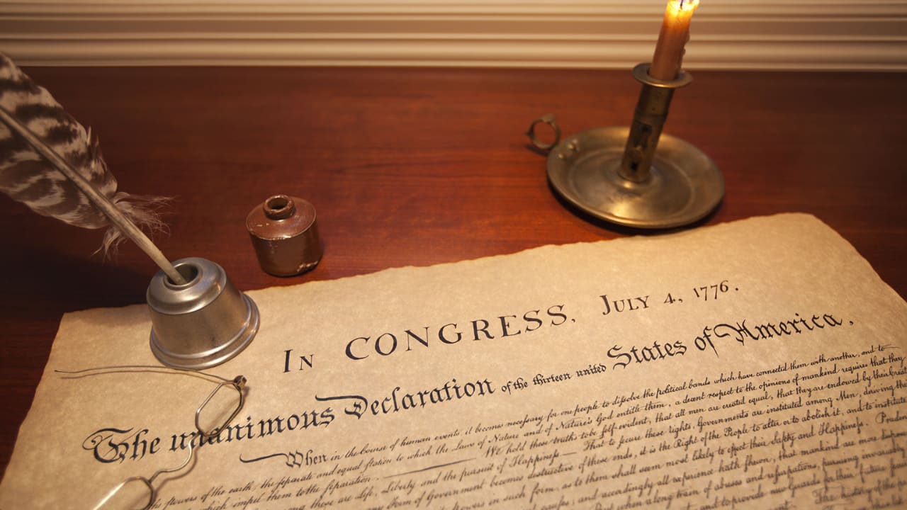 The Values in the Declaration of Independence