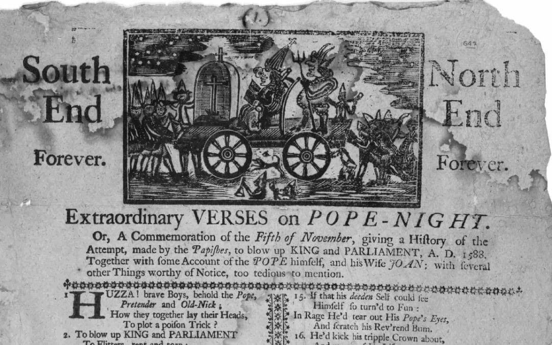 How “Pope Night” Turned into a Protest Against the Stamp Act