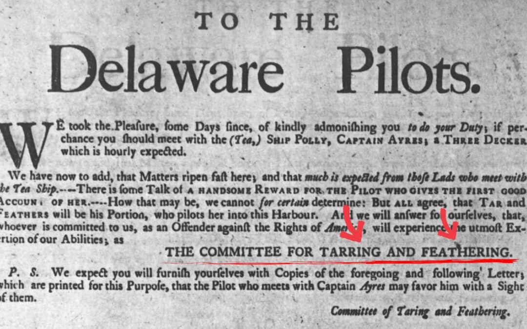 Before Boston: The Tea Revolt That Began in Philadelphia