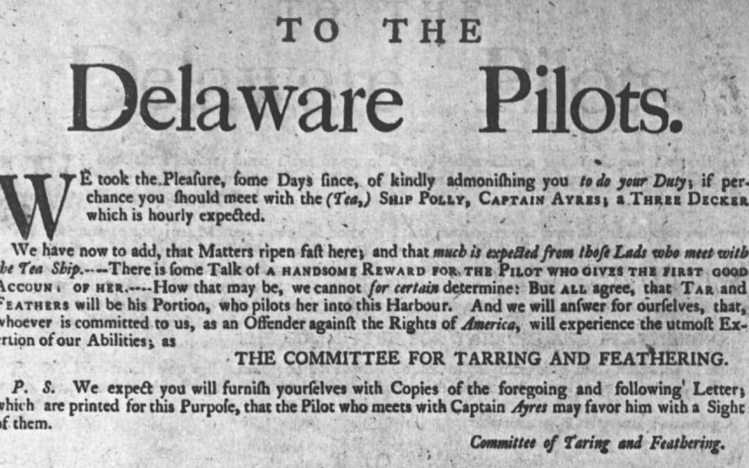 Before Boston: The Tea Revolt That Began in Philadelphia