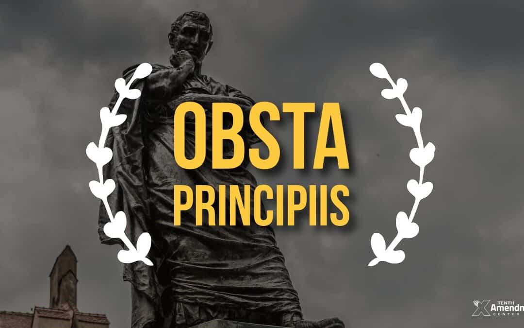 Resist Beginnings: The Ancient Roman Maxim Behind the American Revolution